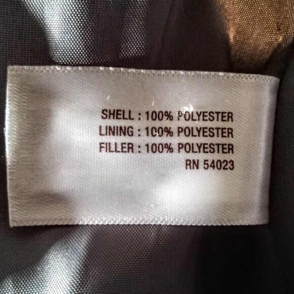 Old Navy Gunmetal Grey Puffer Vest - Picture 6 of 7
